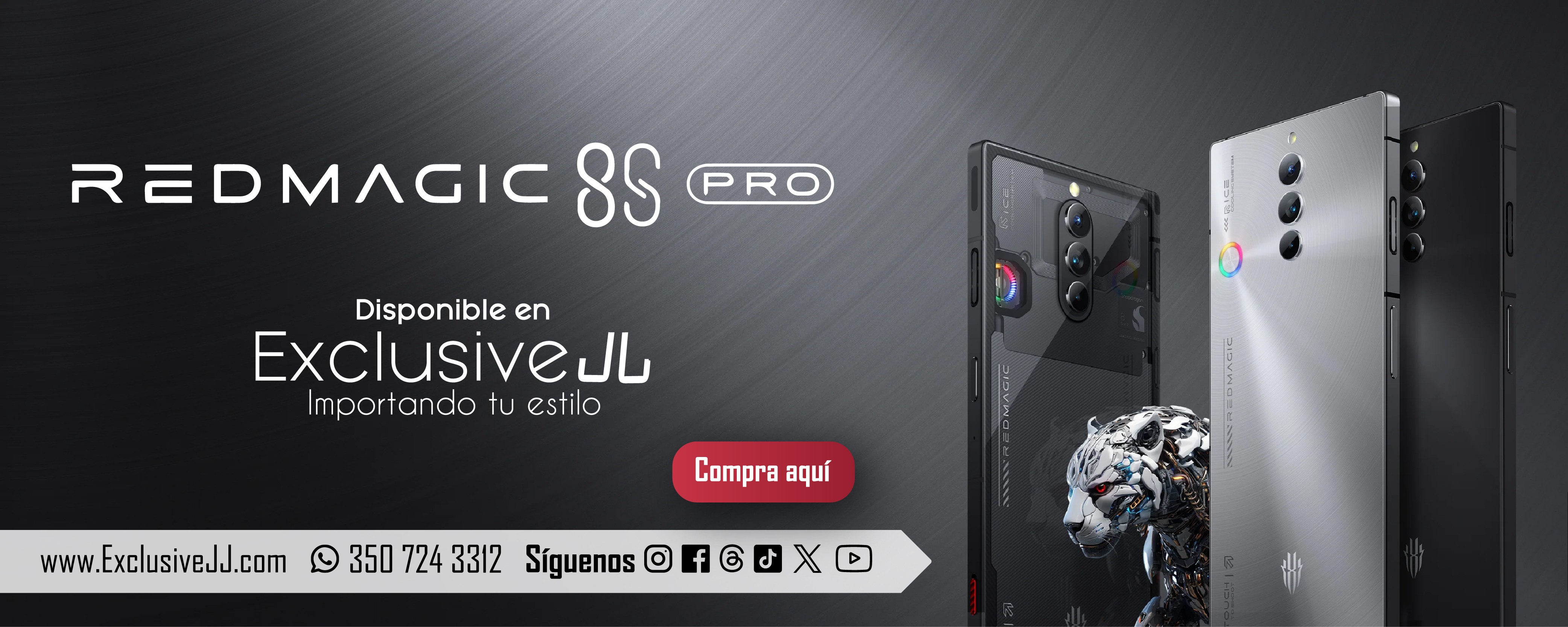 Nubia RedMagic 8S Pro  en Colombia en las ciudades Medellín, Cali, Bogotá, Pereira y Cartagena